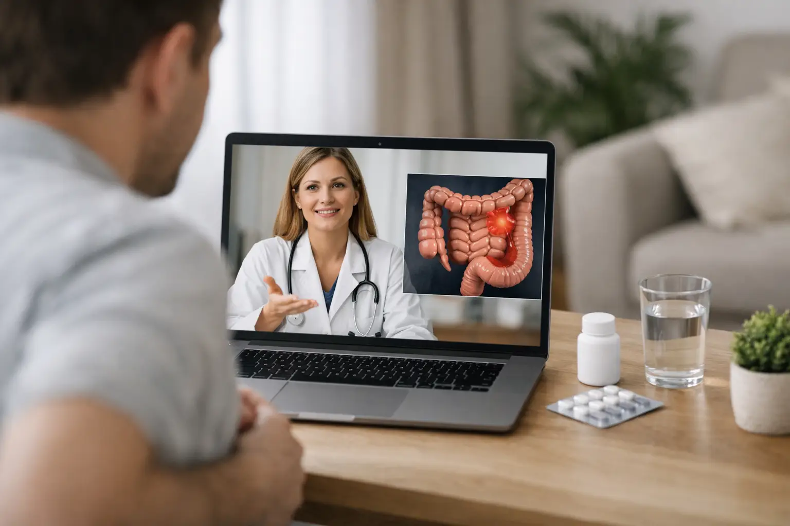 Online Sprechstunde Reizdarm - was sie bringt