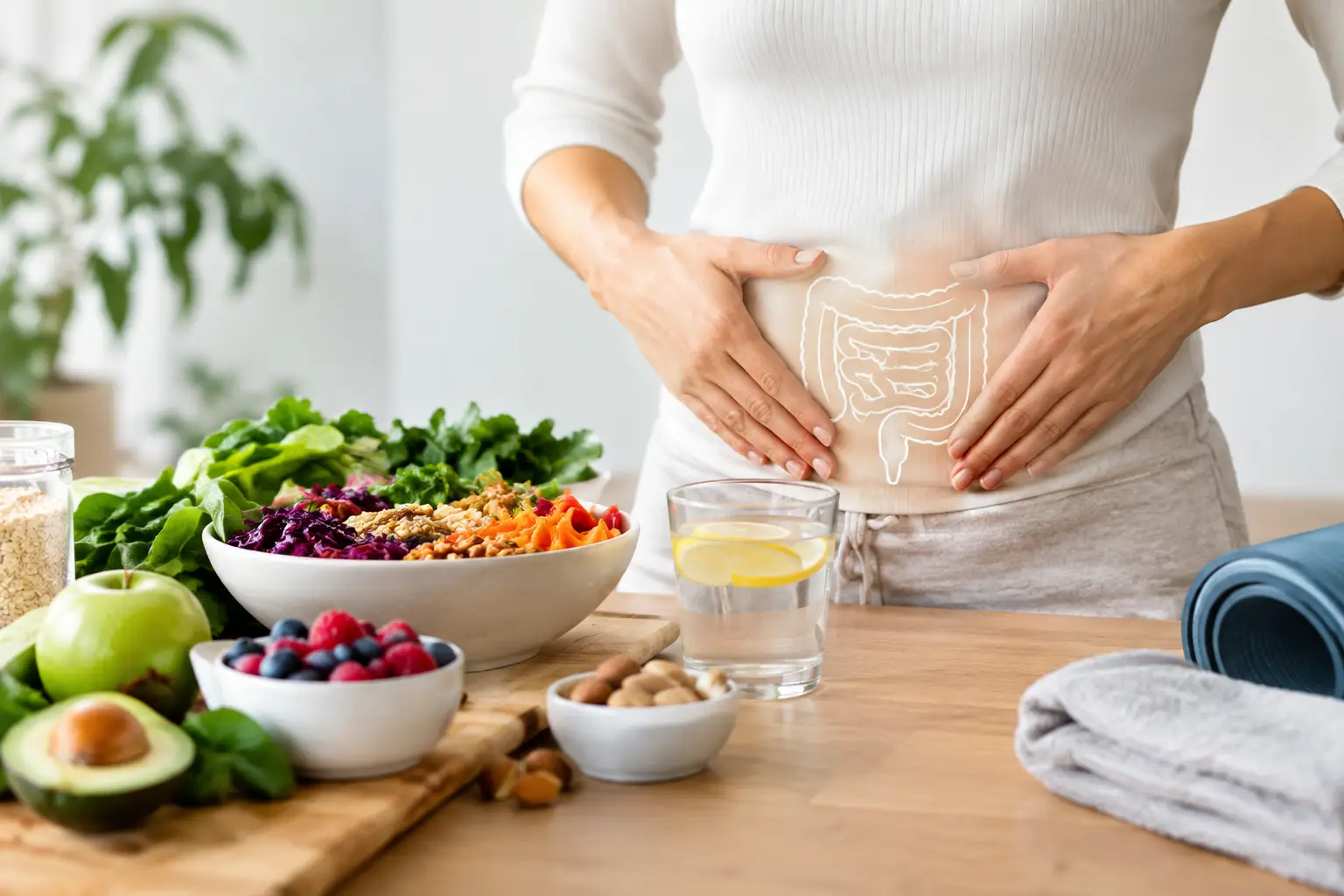 Vier Schritte zur Darmgesundheit, die tragen
